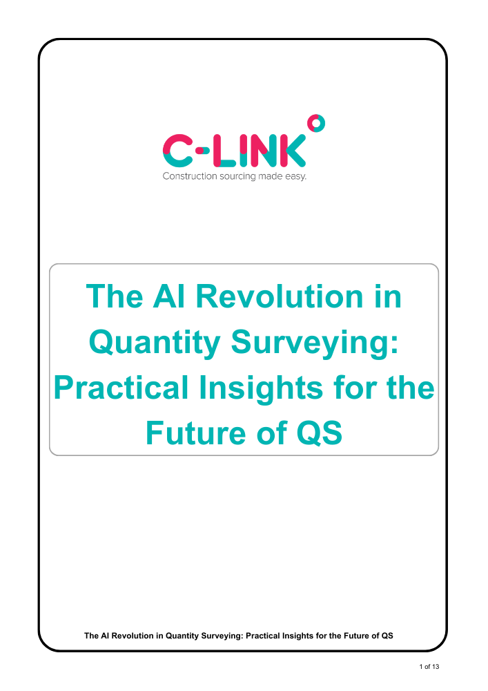 The AI Revolution in Quantity Surveying (2)